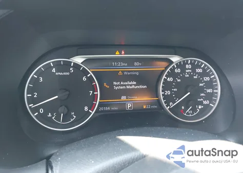 2022 Nissan Sentra Sv Xtronic Cvt из США, поврежденный, VIN 3N1AB8CV0NY206438